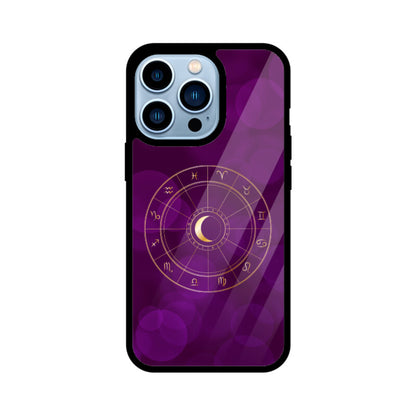 Luxe Astro Wheel- Glass iPhone Cover