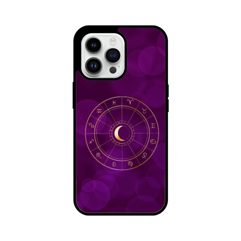 Luxe Astro Wheel- Glass iPhone Cover